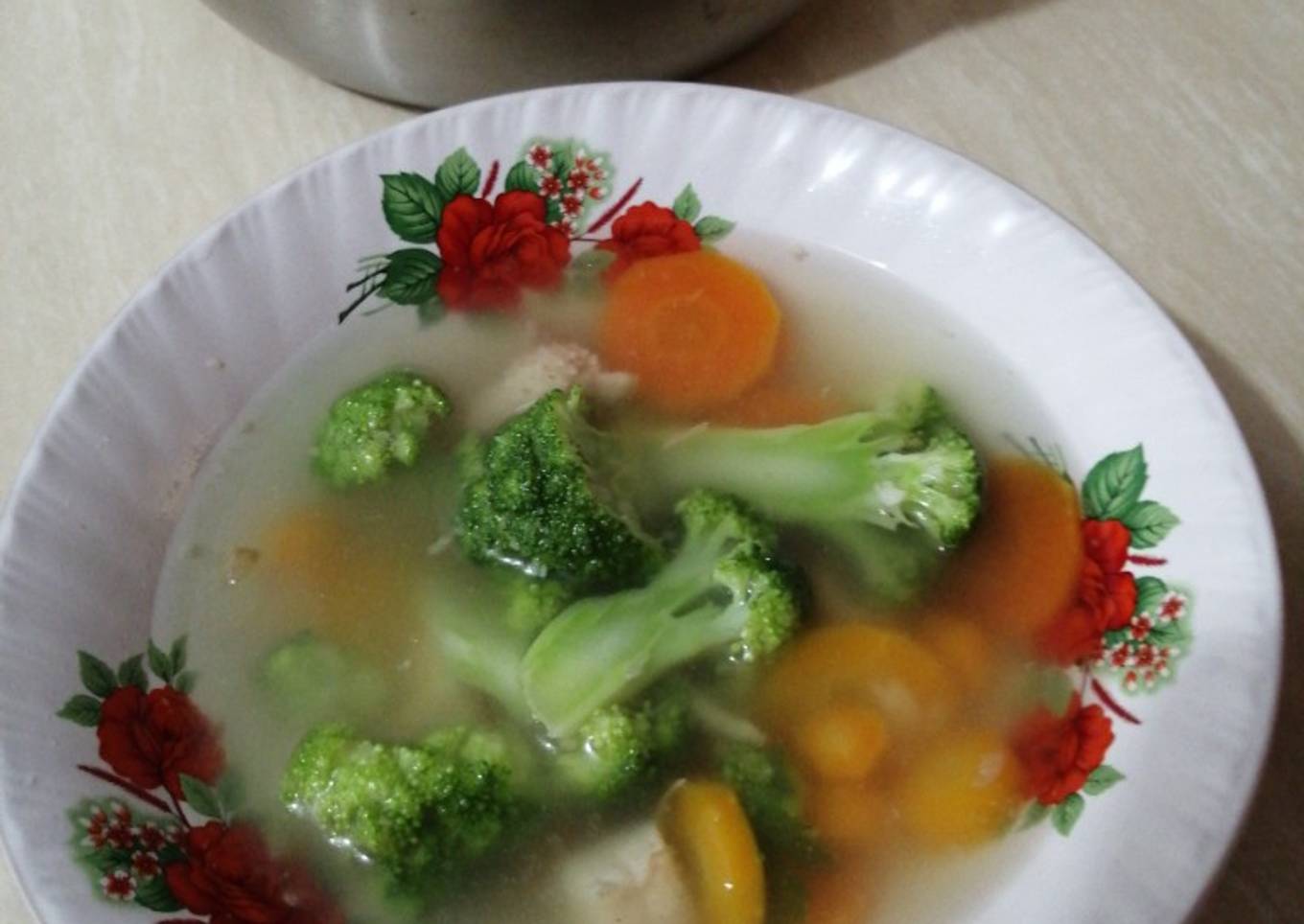 Sop brokoli ayam
