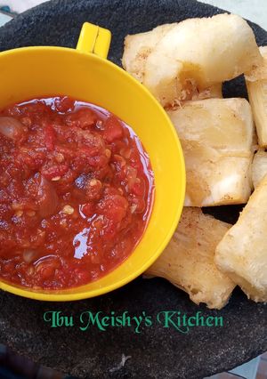 Foto resep Singkong Goreng Sambal Terasi