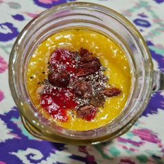 A picture of Mango healthy Smoothie.