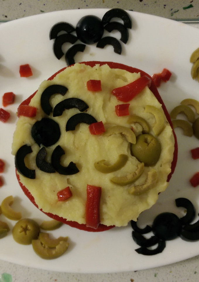 Una foto de Puré de Halloween