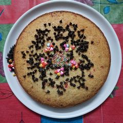 Suji/ Semolina cake A picture of Suji/ Semolina cake.