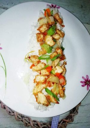 Mogyorós csirke recept fotója