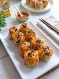 Dimsum Ayam Udang Saus Mentai