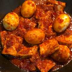 A picture of Bali telor tahu.