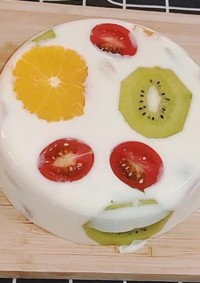 水果優格果凍 的食譜成品照片