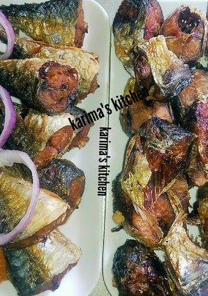 A picture of Fried fish.