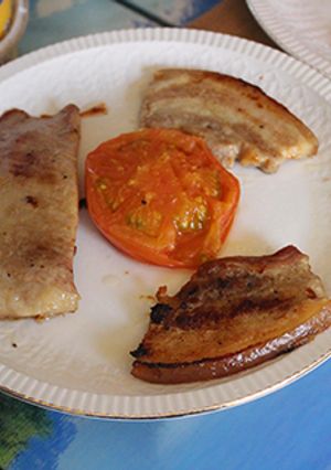 Foto principal de Secreto con panceta y tomate