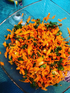 Una foto de Ensalada India de zanahorias