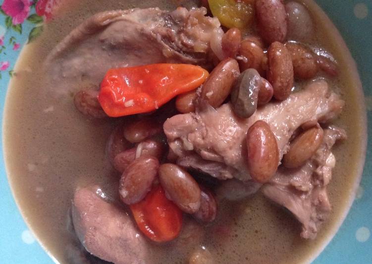 Resep Sayur kacang merah ayam, Bisa Manjain Lidah