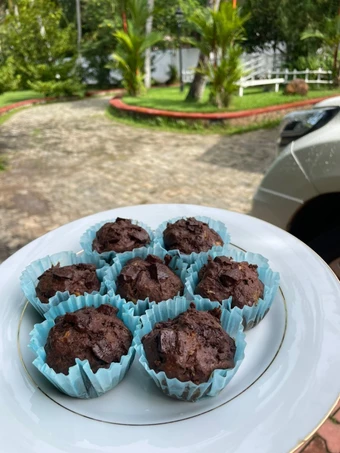 Cara Mudah Membikin Resep  Banana Muffin / muffin pisang yang Menggugah Selera, Menggugah Selera