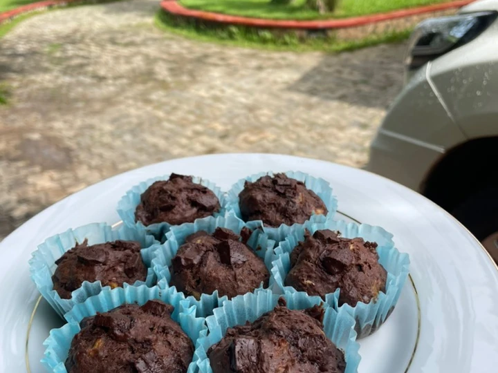 Cara Mudah Membikin Resep  Banana Muffin / muffin pisang yang Menggugah Selera, Menggugah Selera