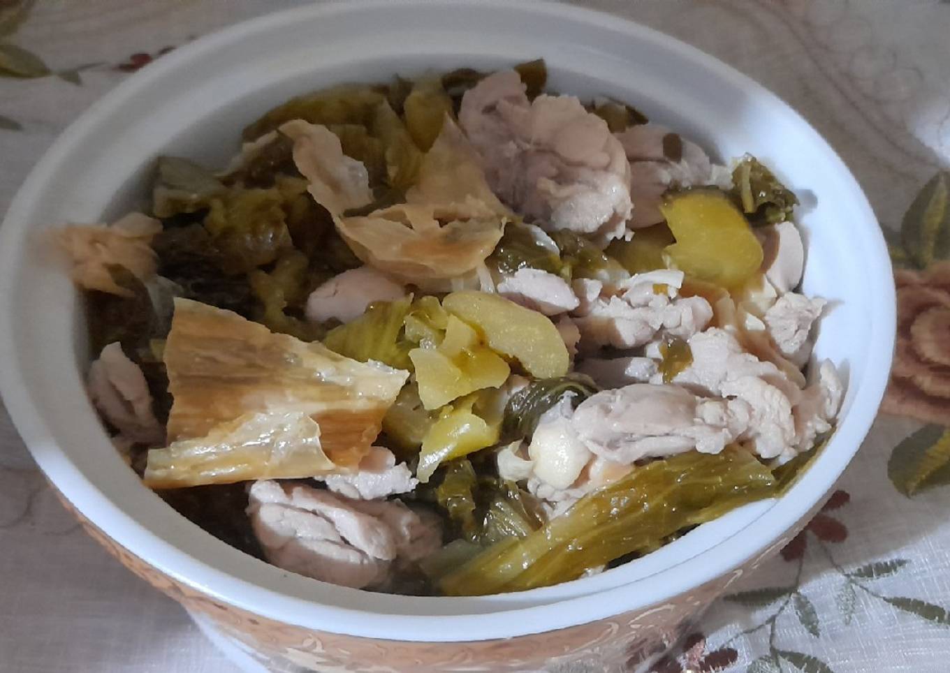 Ayam Sawi Asin
