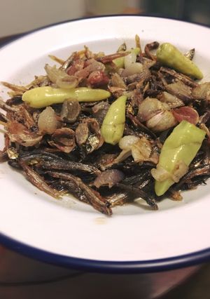 Foto resep Ikan Teri Bawang Iris