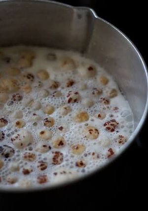 A picture of Makhana kheer.