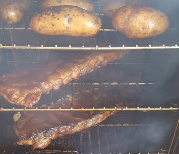 How To Making Recipe Smoke bake potatoes Practical Delicious