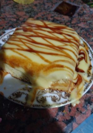 A picture of Gateau chateau cream caramel.