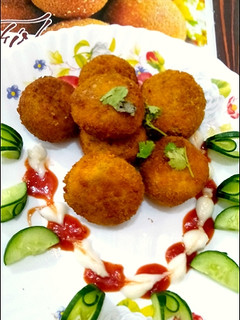 A picture of Fish Cheese balls.