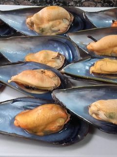 Una foto de Mejillones al vapor