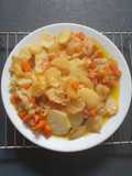 Twice baked Carrot Hotpot