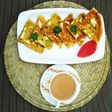 Cheesy Anda Paratha