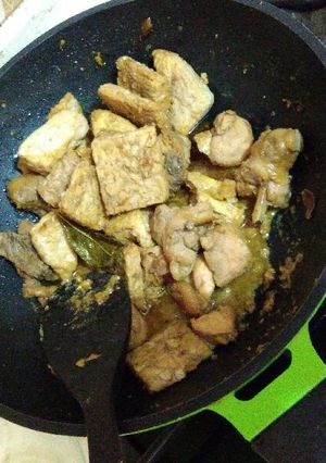 Foto resep Bacem ayam tempe tahu ala solo