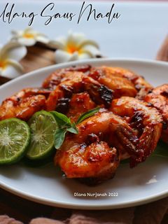 Foto resep Udang Bakar Saus Madu Ala Devina Hermawan