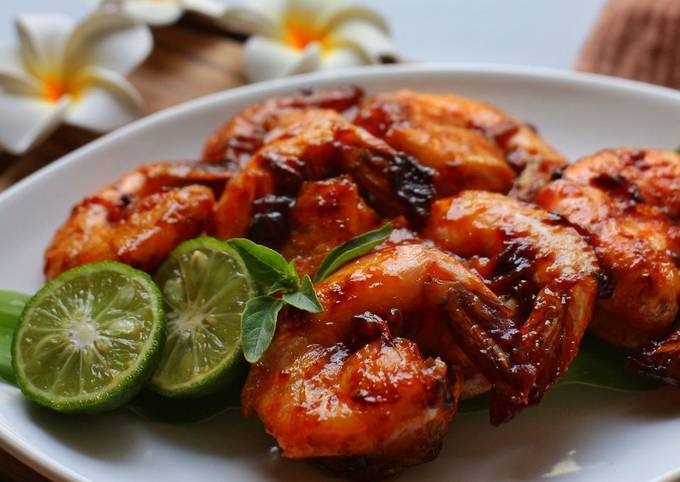 Resep Udang Bakar Saus Madu Ala Devina Hermawan Oleh Diana Nurjanah