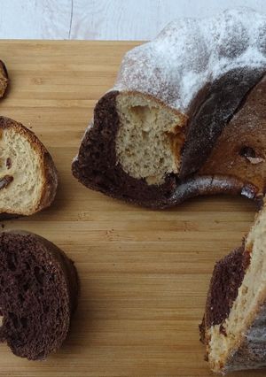 Paleo kókuszvirágcukros kuglóf recept fotója