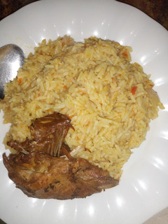 A picture of Jallop rice.