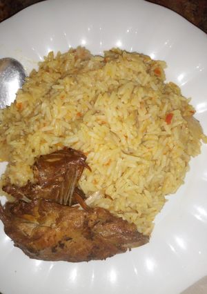 A picture of Jallop rice.
