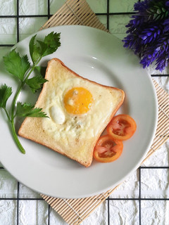 Foto resep Roti Tawar Telur Mata Sapi