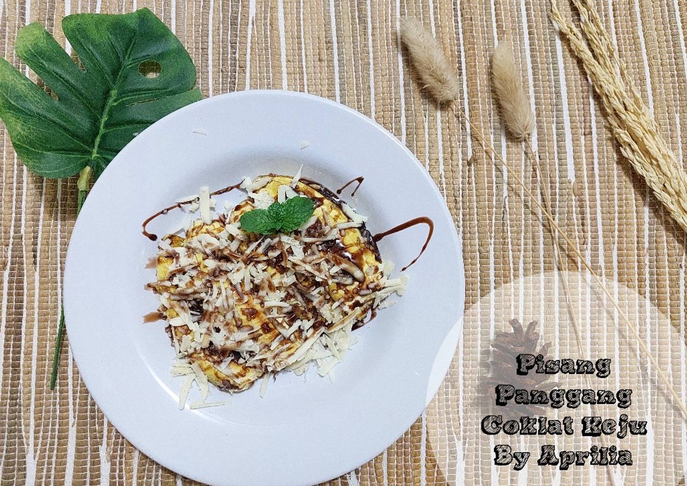 Pisang Panggang Cokelat Keju