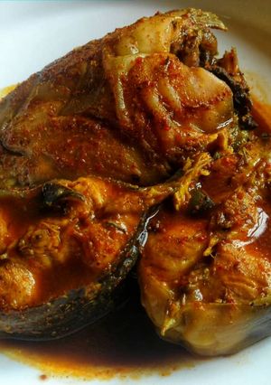 A picture of Cat fish pepper soup.
