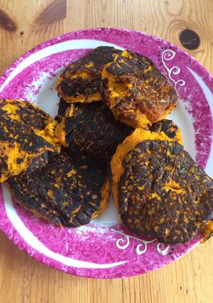 Une photo de Galettes de potimarron