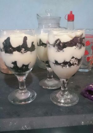 Foto resep Chesee cake oreo simple