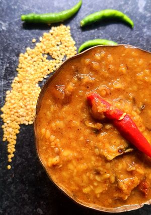মাছের মাথা দিয়ে মুগ ডাল(Macher matha die moog dal recipe in bengali) রেসিপির প্রধান ছবি