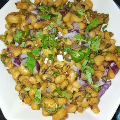 While Kidney Beans Chaat A picture of While Kidney Beans Chaat.