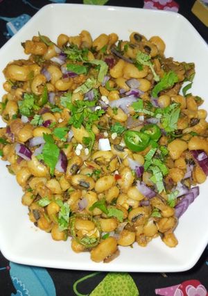 A picture of While Kidney Beans Chaat.