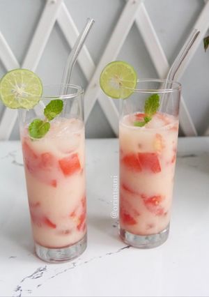 Foto resep Es Tomat Yakult