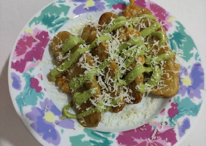 Cara termudah memasak 34. Pisang Goreng Greentea  istimewa