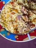 Jollof rice da yalo (garden egg jollof rice)
