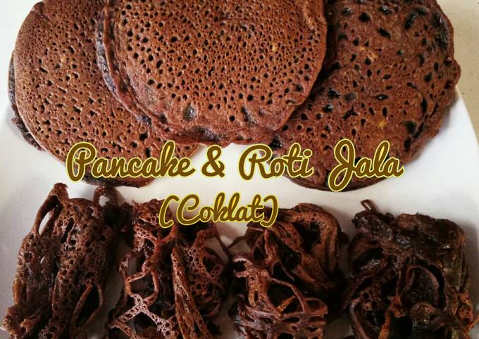 Pancake & Roti Jala (Coklat)