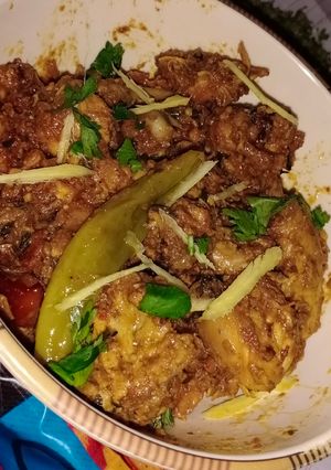 A picture of Chicken Karahi.