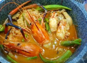 Hình của món Tomyum kung.