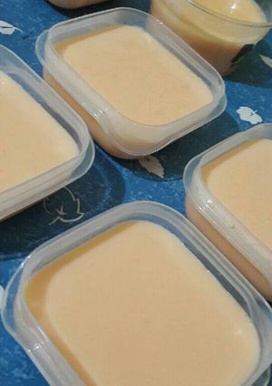 Foto resep Puding puyo / puding silky praktis puding susu nutrijell