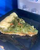 Tarta de calabacín y acelga (verduras)