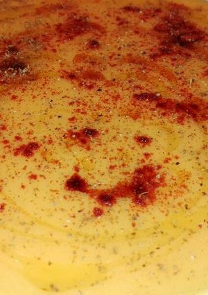 Una foto de Crema de Calabaza light