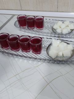 عکسی از دستور ژله ی قندو چای