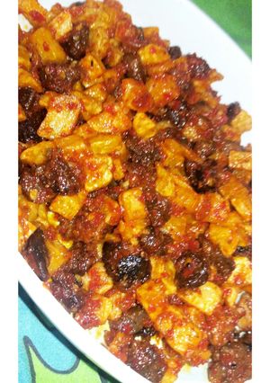 Foto resep Sambal goreng kentang ati ampela sederhana