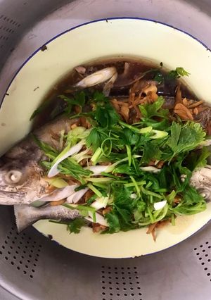 Foto resep Kerapu steam singapore